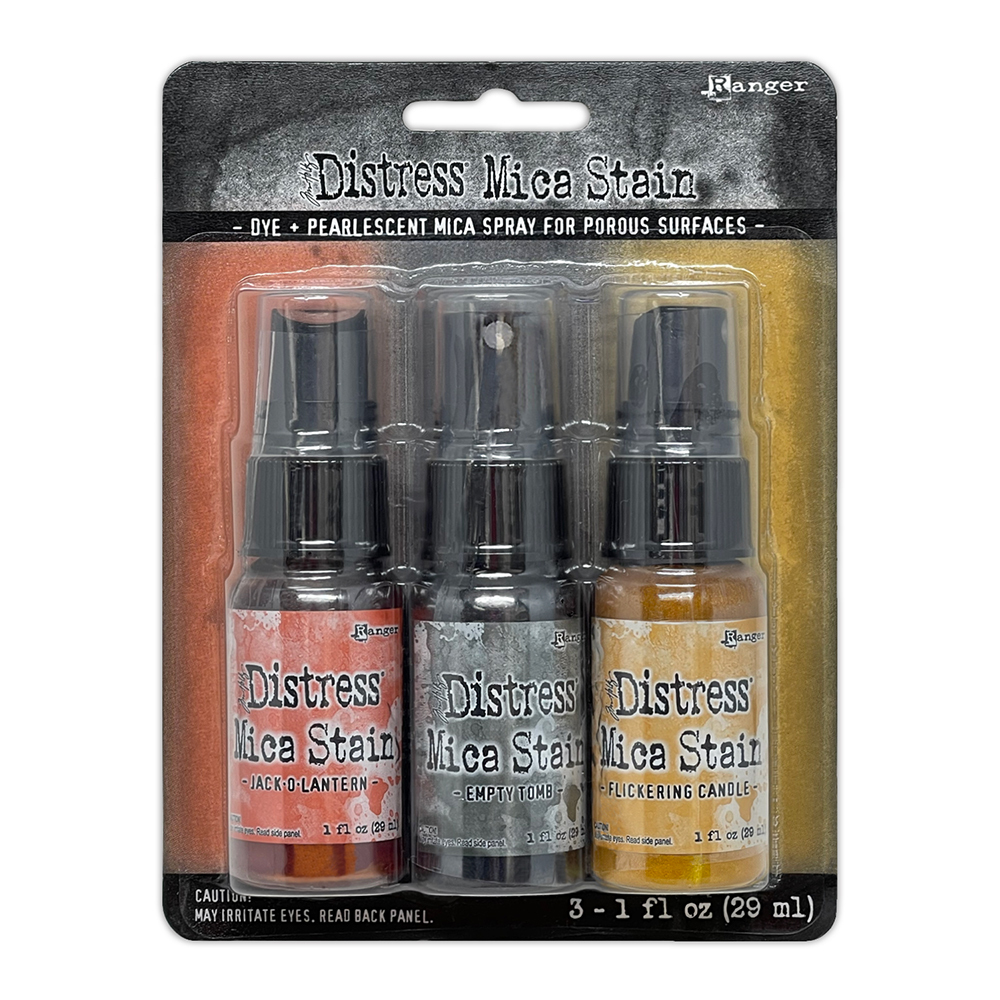 Tim Holtz Distress® Halloween Mica Stain Set #1 (2021 Colors)