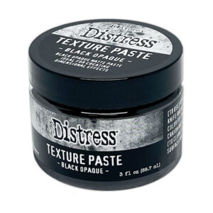 Tim Holtz Distress® Halloween Texture Paste - Black Opaque