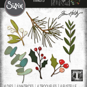 Tim Holtz® Alterations | Sizzix Thinlits™ Die Set 6PK - Festive Gatherings