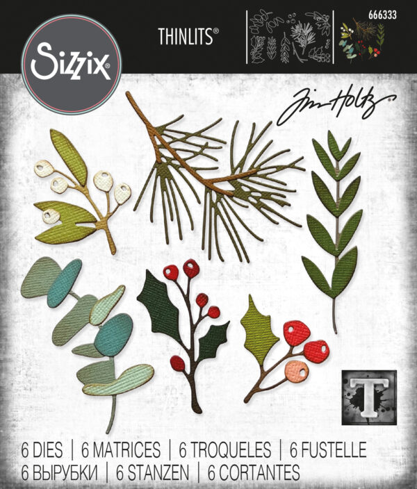Tim Holtz® Alterations | Multi-Level Texture Fades™ Embossing Folder - Holiday Knit - Image 2