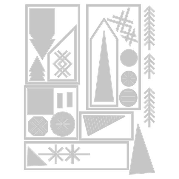 Tim Holtz® Alterations | Multi-Level Texture Fades™ Embossing Folder - Holiday Knit - Image 10