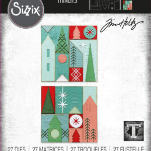 Tim Holtz® Alterations | Sizzix Thinlits™ Die Set 27PK - Holiday Blocks