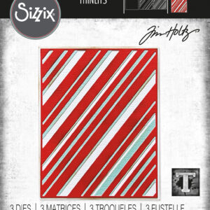 Tim Holtz® Alterations | Sizzix Thinlits™ Die Set 3PK - Layered Stripes