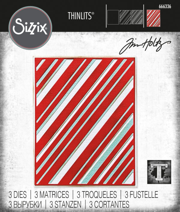 Tim Holtz® Alterations | Multi-Level Texture Fades™ Embossing Folder - Holiday Knit - Image 11