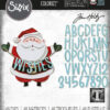 Tim Holtz® Alterations | Sizzix Thinlits™ Die Set 49PK - Santa Greetings, Colorize