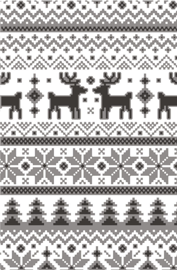 Tim Holtz® Alterations | Multi-Level Texture Fades™ Embossing Folder - Holiday Knit - Image 23