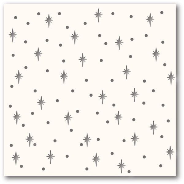 Memory Box Starlight Snow Stencil 88625