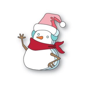Memory Box Die - Layered Friendly Snowman 94746
