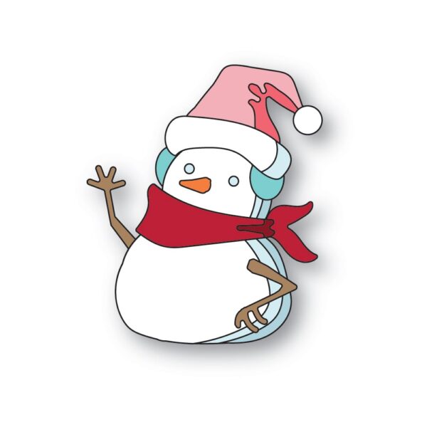 Memory Box Die - Layered Friendly Snowman 94746