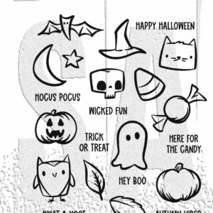 Tim Holtz® Stampers Anonymous Cling Mount Sets -- Tiny Frights CMS468