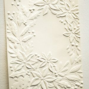 Memory Box Poinsettia Corner 3D Embossing Folder and Dies EF1038