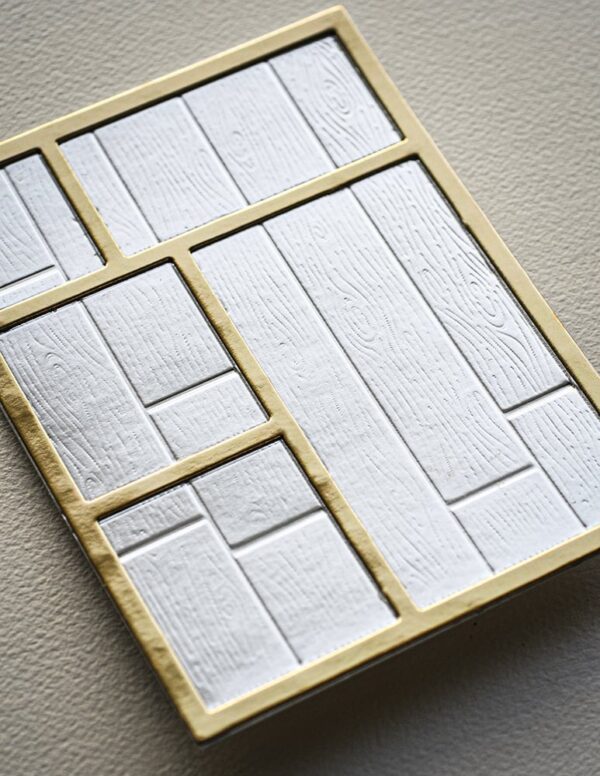 Memory Box Vintage Tray 3D Embossing Folder and Die EF1040 - Image 2