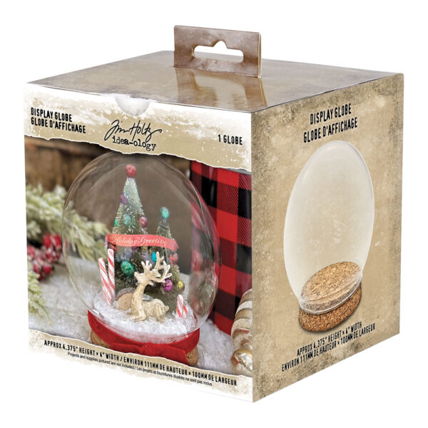Tim Holtz® Idea-ology™ Findings - Holiday Display Globe
