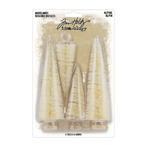 Tim Holtz® Idea-ology™ Findings - Woodland Trees Alpine