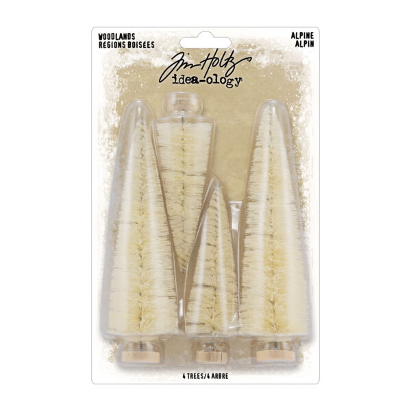 Tim Holtz® Idea-ology™ Findings - Woodland Trees Alpine