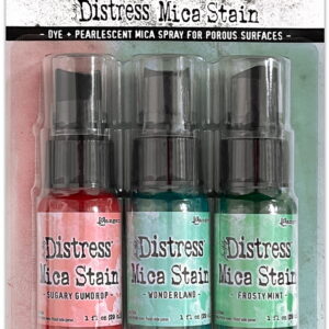 Tim Holtz Distress® Holiday Mica Stain Set #6 (2023 Colors)