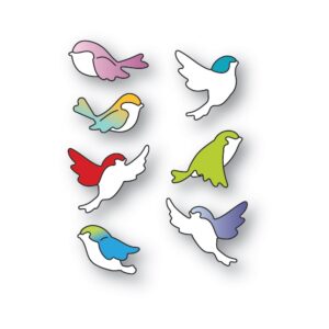 Poppystamps Craft Die - Flock of Birds 2568