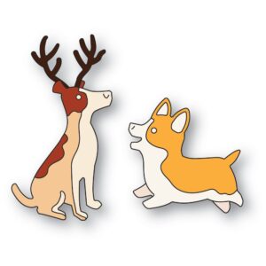 Poppystamps Craft Die - Playful Pups 2573