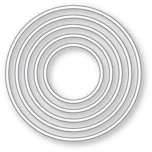 Poppystamps Craft Die - Simple Rings 2575