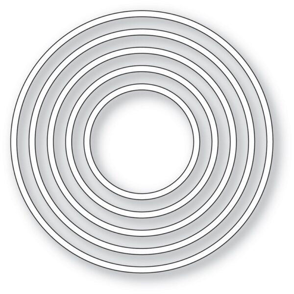 Poppystamps Craft Die - Simple Rings 2575