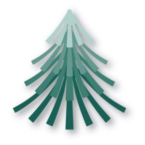 Poppystamps Craft Die - Wide Pine Needle Shoots 2579