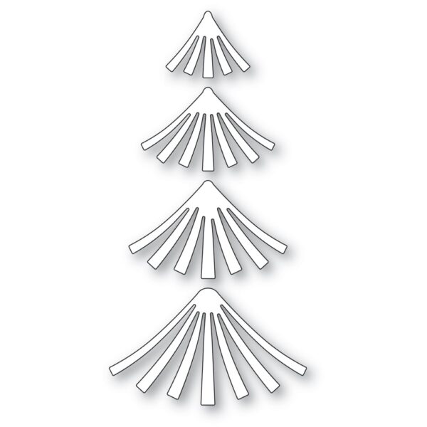 Poppystamps Craft Die - Wide Pine Needle Shoots 2579 - Image 2