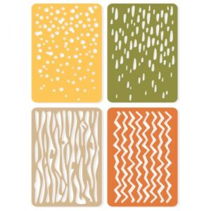 Thinlits Die Set 4PK - Infinite Doodles 2