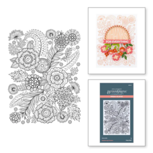 Kaleidoscope Flowers Press Plate BP-117