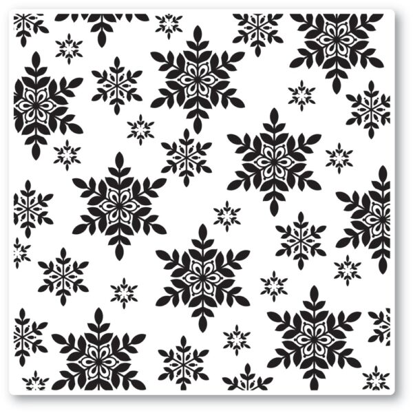 Memory Box Aurora Snowflake Cling Stamp CS2083