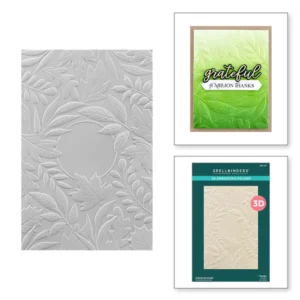 Autumn Serenade 3D Embossing Folder E3D-071