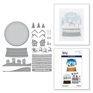 Simon's Snow Globe Etched Dies S6-222