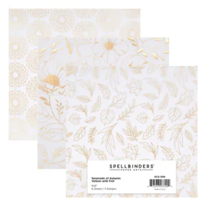 Foiled Vellum 6 x 6" Paper Pad SCS-306