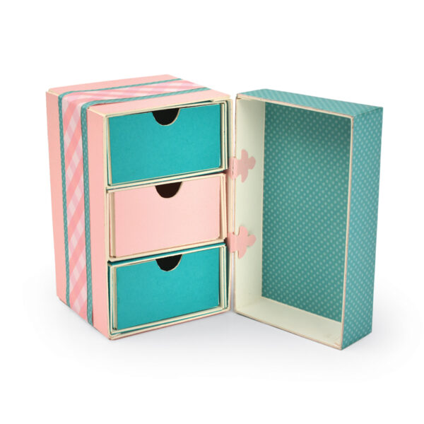 Sizzix ScoreBoards XL Die - Box, Stacking Drawer By Eileen Hull - Image 3