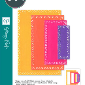 Sizzix® Framelits® Die Set 9PK - Fanciful Framelits, Renee Deco Rectangles by Stacey Park