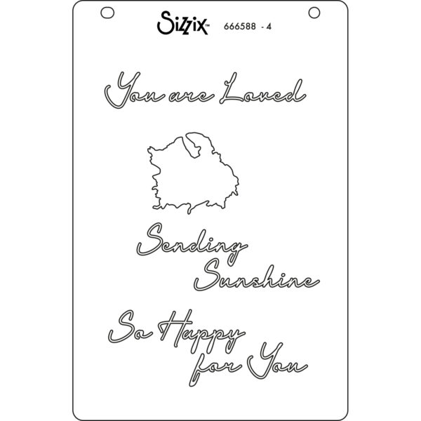 Sizzix™ A6 Layered Stencils 4PK – Cosmopolitan, Floral Impressions by Stacey Park - Image 6