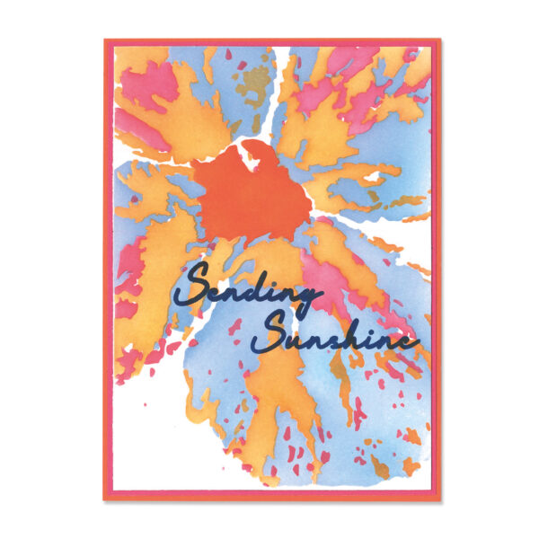 Sizzix™ A6 Layered Stencils 4PK – Cosmopolitan, Floral Impressions by Stacey Park - Image 2
