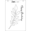 Sizzix™ A6 Layered Stencils 4PK – Cosmopolitan, Frond by Stacey Park - Image 3