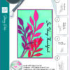 Sizzix™ A6 Layered Stencils 4PK – Cosmopolitan, Frond by Stacey Park