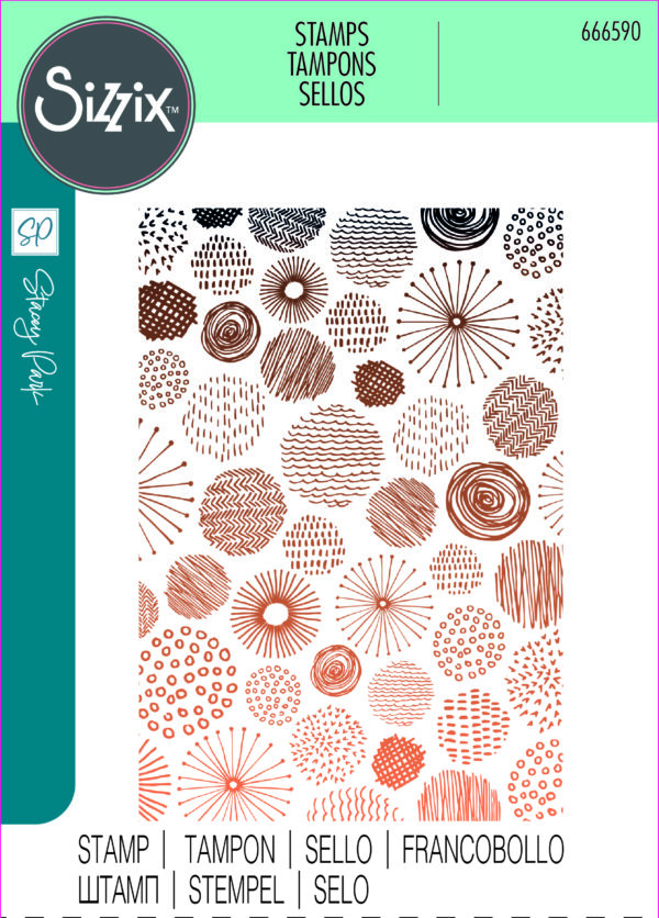 Sizzix™ Clear Stamp Set – Cosmopolitan, Ecliptic by Stacey Park