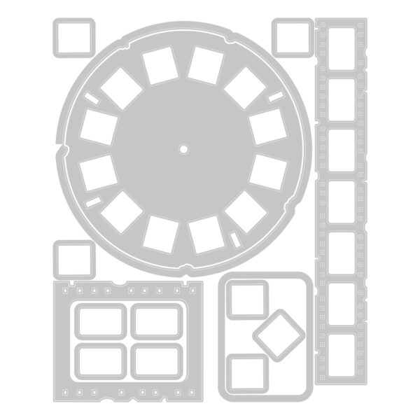 Tim Holtz® Alterations | Sizzix Thinlits™ Die Set 15PK - Vault Picture Show - Image 3