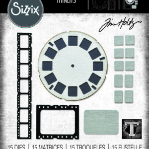 Tim Holtz® Alterations | Sizzix Thinlits™ Die Set 15PK - Vault Picture Show