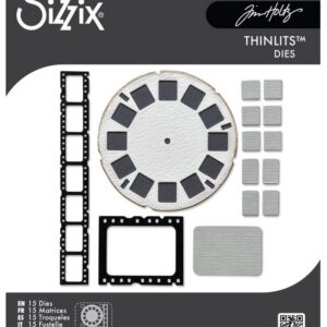 Tim Holtz® Alterations | Sizzix Thinlits™ Die Set 15PK - Vault Picture Show