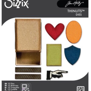 Tim Holtz® Alterations | Sizzix Thinlits™ Die Set 10PK - Vault Matchbox