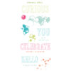 Sizzix™ Clear Stamps Set 13PK - Hello You Sentiments by 49 and Market - Image 2
