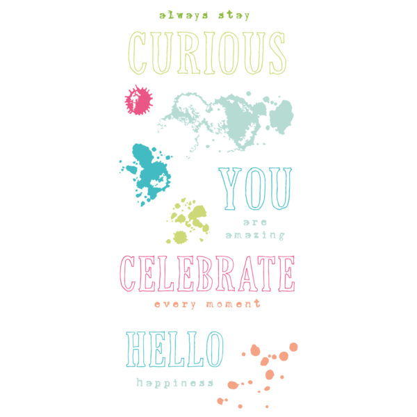 Sizzix™ Clear Stamps Set 13PK - Hello You Sentiments by 49 and Market - Image 2