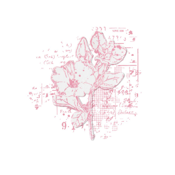 Sizzix® Framelit® Die Set 1PK w/Stamp - Floral Mix Cluster by 49 and Market - Image 2
