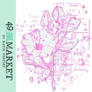 Sizzix® Framelit® Die Set 1PK w/Stamp - Floral Mix Cluster by 49 and Market