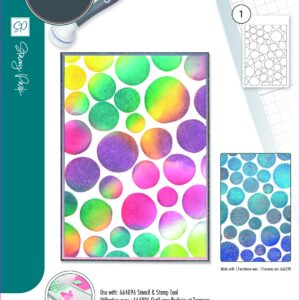 Sizzix A5 Stencil 1PK – Cosmopolitan, Ecliptic Adornment By Stacey Park