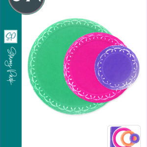 Sizzix Framelits Die Set 9PK - Fanciful Framelits, Alena Arched Circles By Stacey Park