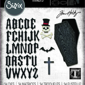 Tim Holtz® Alterations | Sizzix Thinlits™ Die Set 34PK - Vault Coffin Box